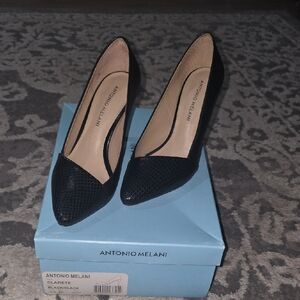 Antonio Melani Black Heeled Shoes